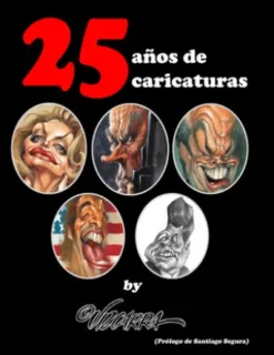 25 años de caricaturas, by Vizcarra