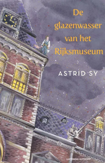 De glazenwasser van het Rijksmuseum