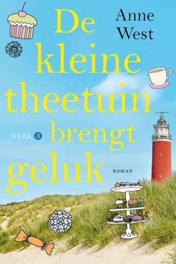 De kleine theetuin brengt geluk