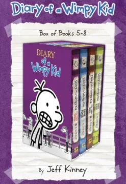 Diary of a Wimpy Kid Box of Books 5-8