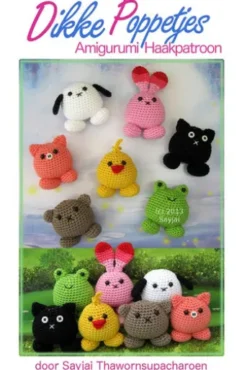 Dikke Poppetjes Amigurumi Haakpatroon