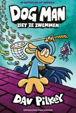 Dog Man ziet ze zwemmen