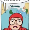 Dokter, volgens mij ben ik een stripfiguur