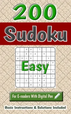 200 Easy Sudoku (Interactive Puzzles Ebook)