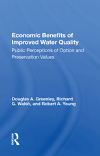 Economic Benefits Of Improved Water Quality