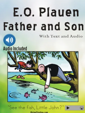 E. O. Plauen Father and Son with Text and Audio