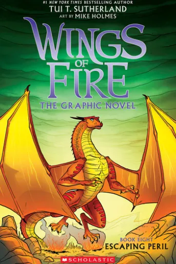 Escaping Peril: A Graphic Novel (Wings of Fire Graphic Novel #8)