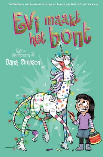Evi maakt het bont