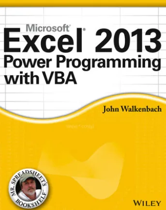 Excel 2013 Power Programming with VBA