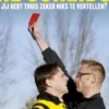 Hé scheids, jij hebt thuis zeker niks te vertellen?