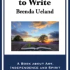 If You Want to Write
