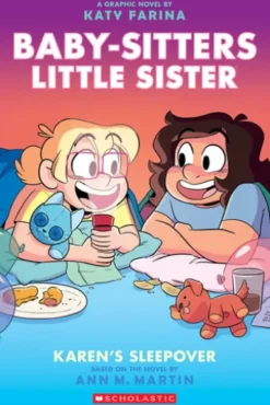 Karen's Sleepover: A Graphic Novel (Baby-Sitters Little Sister #8)