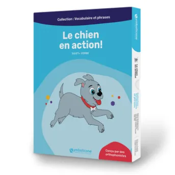 Le chien en action!