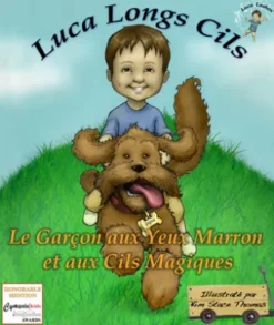 Luca Longs Cils Le Garçon aux Yeux Marron et aux Cils Magiques