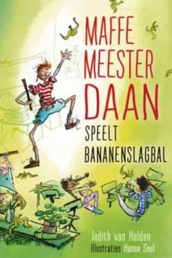 Maffe meester Daan speelt bananenslagbal