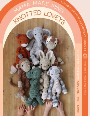 Mama Made Minis Knotted Loveys