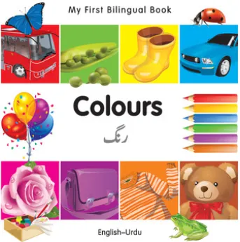 My First Bilingual Book–Colours (English–Urdu)