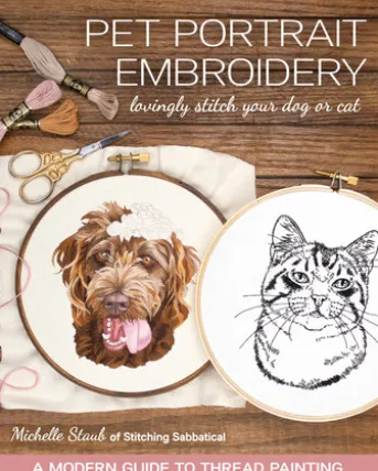 Pet Portrait Embroidery