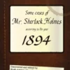 1894: Some Cases of Mr. Sherlock Holmes