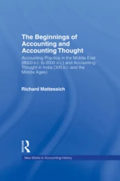 The Beginnings of Accounting and Accounting Thought