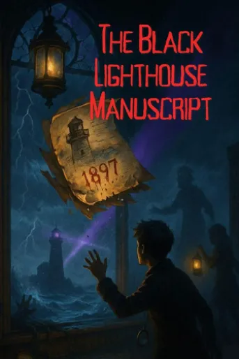 The Black Lighthouse Manuscript - A Symbolic Sci-Fi Mystery for Advanced English Learners (B2–C1 Level)