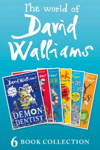 The World of David Walliams: 6 Book Collection (The Boy in the Dress, Mr Stink, Billionaire Boy, Gangsta Granny, Ratburger, Demon Dentist) PLUS Exclusive Extras