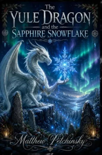 The Yule Dragon and the Sapphire Snowflake