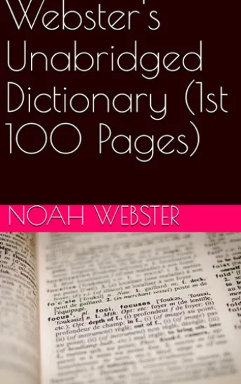Webster's Unabridged Dictionary (1st 100 Pages)