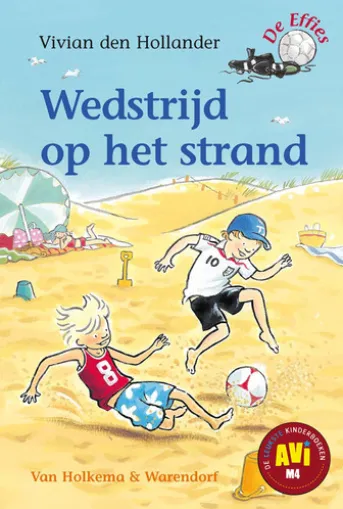 Wedstrijd op het strand