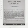 You Are Not A Gadget