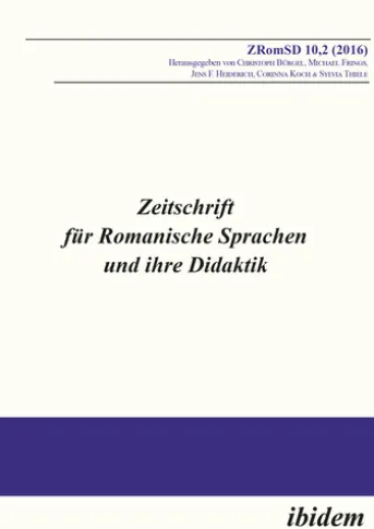 Zeitschrift für Romanische Sprachen und ihre Didaktik / Zeitschrift für Romanische Sprachen und ihre Didaktik